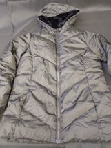 Swiss Tech Hooded Puffer Coat Faux Fur Lined Weatherproof  Winter Jacket Medium  - £17.99 GBP