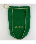 Crown Royal Bag with Drawstring Green Regal Apple Bag 1 Liter 12&quot; - £7.77 GBP