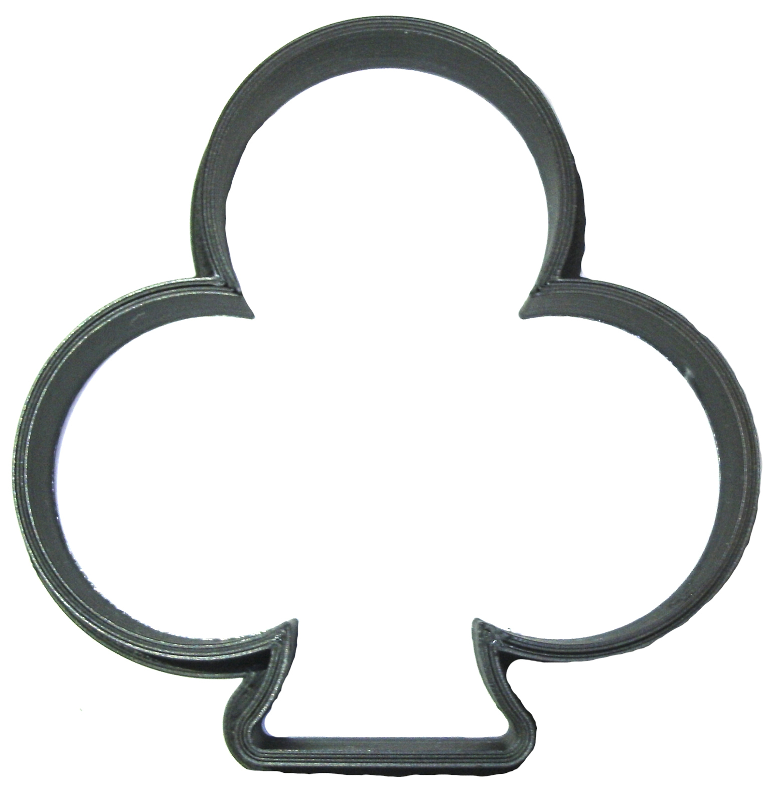 Black Club Playing Card Game Poker Blackjack Cookie Cutter 3D Printed USA PR898