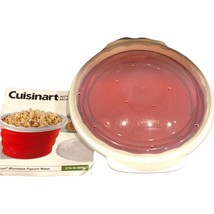 Cuisinart CTG-00-MPM Microwave Popcorn Maker One Size Red Homemade Kernel - £6.61 GBP