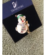 &quot;SWAROVSKI&quot; - Vintage - Snowman Pin  - $171.07 CAD
