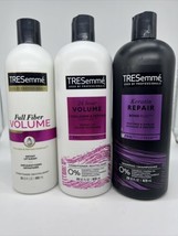 (3) TRESemmé Full Fiber Conditioner &amp; Keratin Repair Shampoo Pro Volume Body - £13.57 GBP
