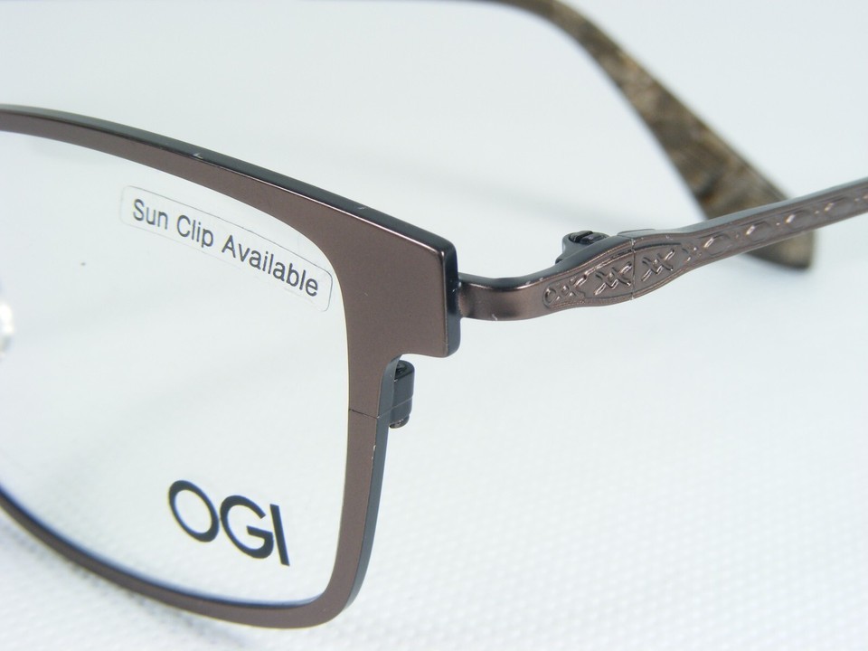 OGI Evolution 4504 54 Brown / Black Eyeglasses Frames 52-18-135mm (Note)-
sho... Item image 5