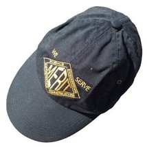 Merit Science Engineering Ball Cap Hat Adjustable Buckle Baseball Black Gold - £11.92 GBP