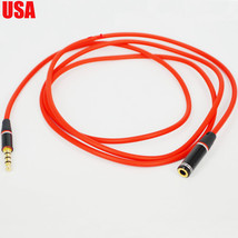 3.5Mm Headphone Earphone Earbud Extension Cable For Samsung Galaxy S3/S4... - £12.50 GBP