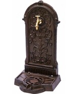 Antique Style Wall Fountain Cast Aluminium Sink Brown Height 64Cm - $299.00