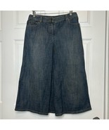 Michael Kors front pleat denim Skirt * Size 10 - £20.60 GBP