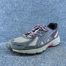 ASICS Venture 6 Women Sneaker Shoes Gray Synthetic Lace Up Size 8.5 Medium - £19.78 GBP