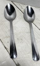 2-Utica Stainless Taiwan 18CR Dominion Oval Spoon 6” Long - $4.94