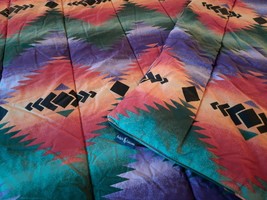 Ralph Lauren ~ Canyon Bright ~ Southwest Native Print ~ Twin Comforter ~ EUC - £315.77 GBP