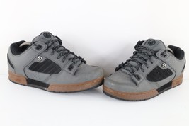 Vintage DVS Skateboards Mens 9.5 Distressed Padded Skateboarding Shoes Gray - £76.48 GBP