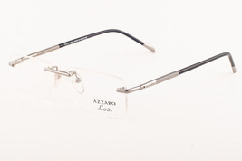 AZZARO Silver Black Eyeglasses 3814A 2 53mm French Design - £43.45 GBP