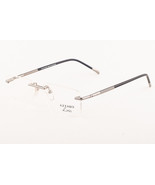 AZZARO Silver Black Eyeglasses 3814A 2 53mm French Design - $79.08 CAD