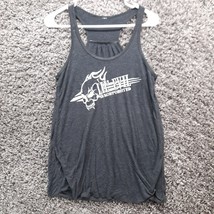Lil Evil InKorpor8ted Tank Top Women Small Scoop Neck Black / Dark Gray - $8.57