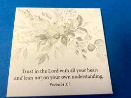 &quot;Trust in the Lord&quot; sticky 2 pk note pads, New #AB-040 - €1,29 EUR