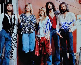 Fleetwood Mac Signed Photo X3 - Mick Fleetwood, Lindsey Buckingham, John Mc Vie - £225.72 GBP