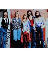 FLEETWOOD MAC SIGNED PHOTO X3 - Mick Fleetwood, Lindsey Buckingham, John... - $392.56 CAD