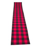 Franklin Red and Black Checked Table Runner 13x72 inches - €11,13 EUR