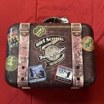 Girl Scouts 100th Anniversary 1912- 2012 Tin Lunch Box Suitcase Collecti... - $12.95