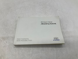 2013 Hyundai Sonata Owners Manual OEM L01B47008 - £21.49 GBP