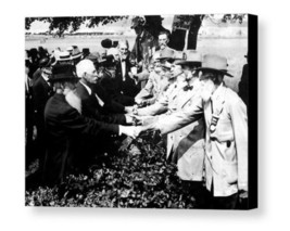 Rare Framed 1913 The Civil War Battle Of Gettysburg Reunion Vintage Phot... - $26.99 CAD