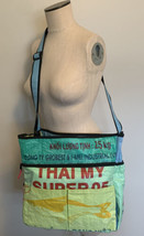 re Recycled Diaper Bag &amp; Changing Pad Handmade Cambodia Fair Trade Susta... - £22.44 GBP