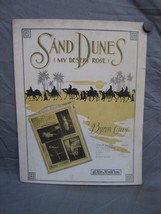 Antique 1900s &quot;Sand Dunes (My Dessert Rose)&quot; Sheet Music #196 - £15.81 GBP