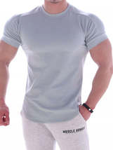 Men&#39;s Round Neck Short Sleeve T-Shirt - $32.49