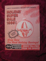 LARRY&#39;s Thunderbird &amp; Mustang Parts Presents Holiday Super Sale 1986!! - £2.96 GBP