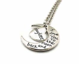 Daughter I Love You Engraved Necklace - £14.23 GBP