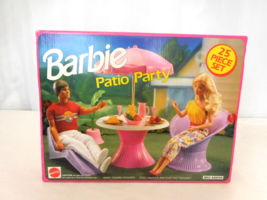 Barbie Patio Party Playset Mattel ARCO NIB Brand New NRFB Vintage 1992 - £58.84 GBP