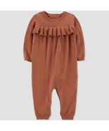 Carter&#39;s Just One You Baby Girls&#39; 9M Dot Jumpsuit - Brown New - $13.66 CAD