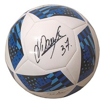 Jelle Van Damme Los Angeles Galaxy Signed MLS Soccer Ball LA Autograph Proof COA - £77.52 GBP