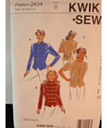 Kwik Sew 2454 Misses Blouse Jacket XS S M L XL Marching band style - $11.40 CAD