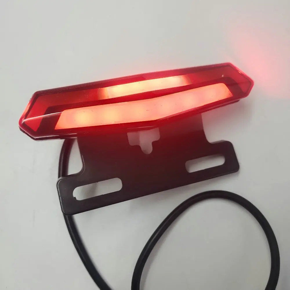 Night-Traveling Electric Bicycle Lights Turning Water Led Tail Lights Modified C - £64.43 GBP