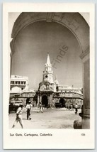 Vintage Real Picture Postcard RPPC Sun Gate Cartagena Colombia Building - £16.88 GBP