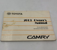 2003 Toyota Camry Owners Manual Handbook OEM L03B17023 - £11.62 GBP