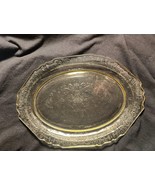  Vtg Depression Glass Amber Platter Pattern: Madrid &quot; Federal&quot; 11 X 8&quot; - $17.99