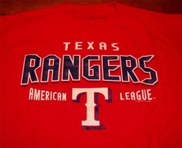 TEXAS RANGERS MLB BASEBALL T-Shirt XL NEW - $19.80