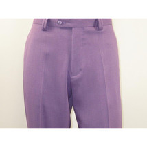 Men 2pc Walking Leisure Suit Short Sleeves DREAMS Checker 282-19 Lavender image 8