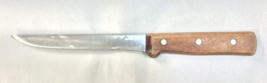 Vintage Swiss RH Forschner Co Victorinox Boning Filet Kitchen Knife Wood Handle - £14.16 GBP