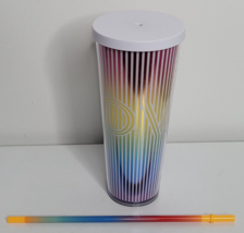 Starbucks 2019 Summer Love Pride Iridescent Rainbow 24oz Venti Tumbler Cup - £11.71 GBP