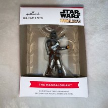 Hallmark Disney Star Wars The Mandalorian Christmas Tree Holiday Ornament 2021 - £14.38 GBP