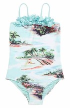 NWT O&#39;Neill Hello Kitty Lana One Piece Swimsuit Kids Girl Size 6 Multicolor - £69.58 GBP