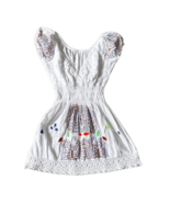 Shipibo Coinibo Hand Embroidered Blouse | Ayahuasca Icaro | S-M - $85.49