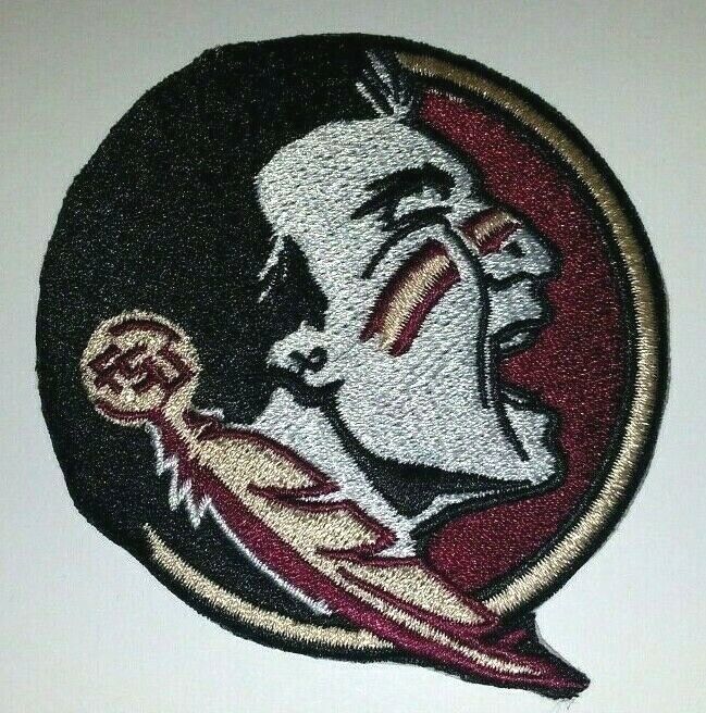 Florida State Seminoles~FSU~Embroidered PATCH~@ 2 7/8" Round~ACC~Iron or Sew Item image 2