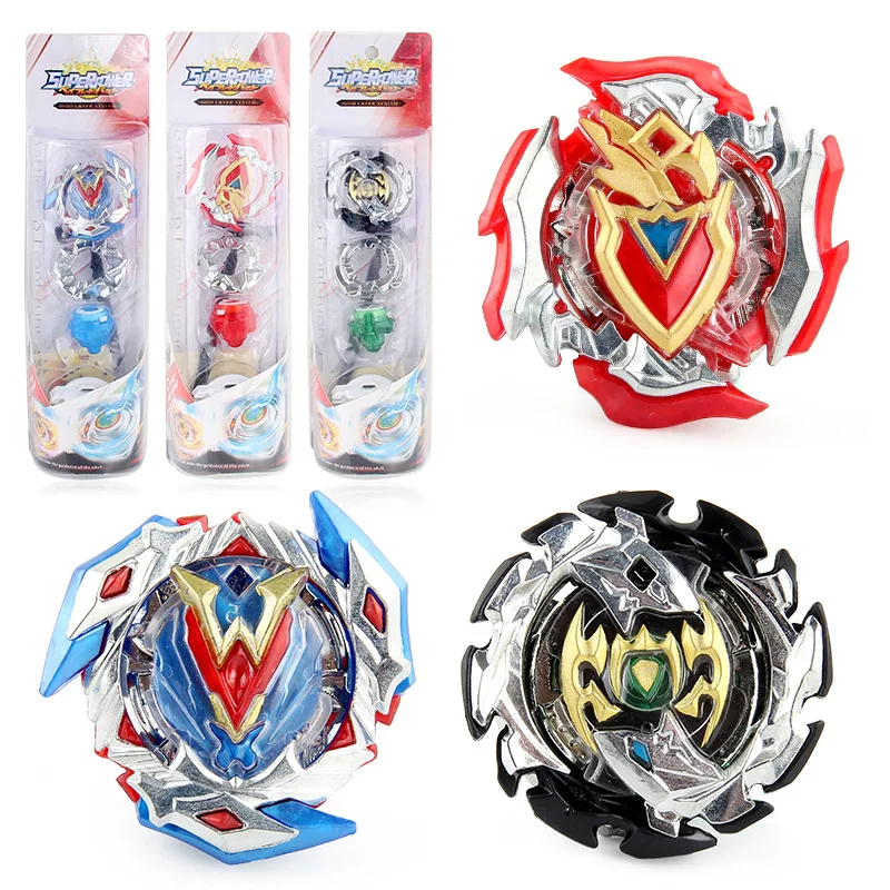 Beyblades Burst Spinning Top Toys with Ruler Launcher Metal Fusion B104 B105 - £11.73 GBP