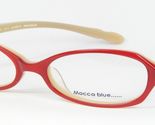Mocca Blue Di Chai HC2 1 RED UNICO RARO OCCHIALI MONTATURA 50-17-143mm - $56.42