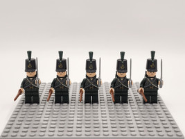 British 95th Rifles Brigade British Army Napoleonic Wars 5pcs Minifigure Bricks - £11.44 GBP