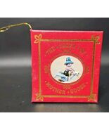 Kurt Adler Book Christmas Ornament Mother Goose Rhymes Vintage 1977 - €14,37 EUR